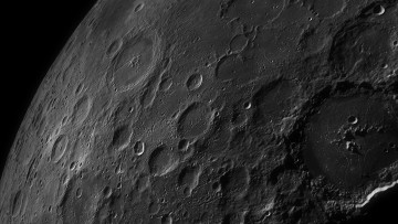 обоя космос, луна