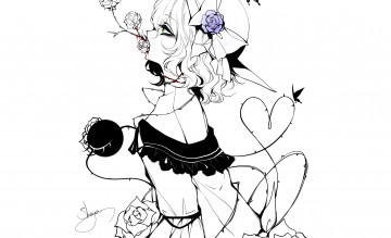 Картинка sheya аниме touhou девушка