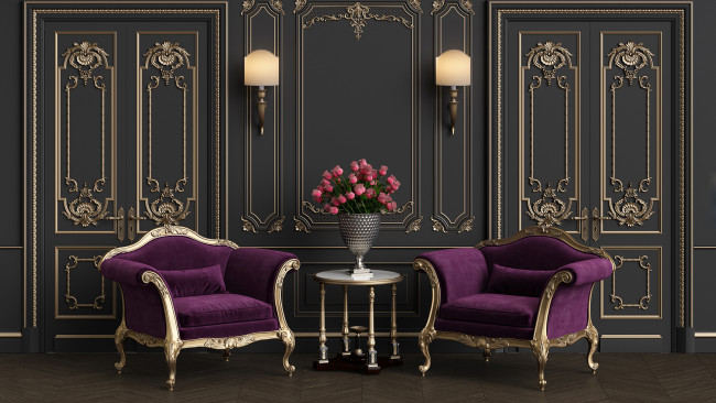 Обои картинки фото интерьер, мебель, кресла