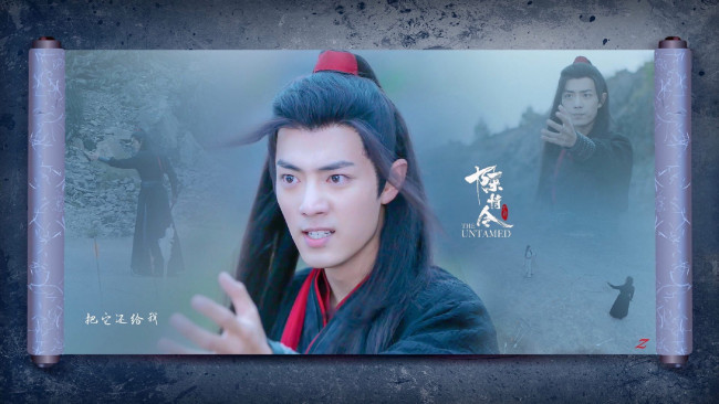 Обои картинки фото кино фильмы, the untamed, вэй, усянь, жест