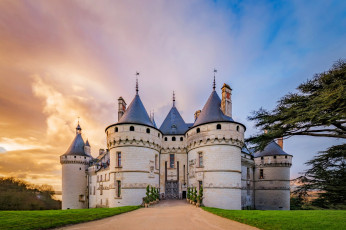 Картинка chateau+de+chaumont loire france города замки+франции chateau de chaumont