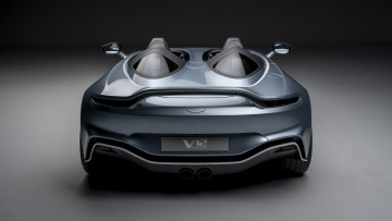 Картинка aston+martin+v12+speedster+2020 автомобили aston+martin серебристый