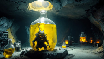 Картинка фэнтези существа нейросети графика нейроарт ai art нейронные сети рисунки нейро искусство нейрографика graphics neuroart neural networks drawings neuro neurography