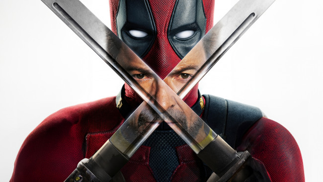 Обои картинки фото deadpool & wolverine ,  2024 , кино фильмы, deadpool & wolverine, дэдпул, и, росомаха, фантастика, боевик, комедия, райан, рейнольдс, ryan, reynolds, хью, джекман, hugh, jackman, oфициальный, пoстeр