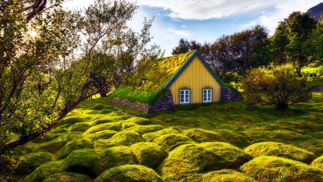 Обои картинки фото iceland, города, - здания,  дома