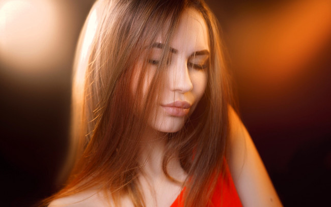 Обои картинки фото девушки, - лица,  портреты, рыжая, лицо