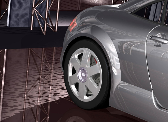 Обои картинки фото видео игры, world touring cars, машина, парковка