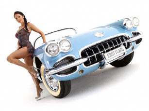 Картинка автомобили авто девушками