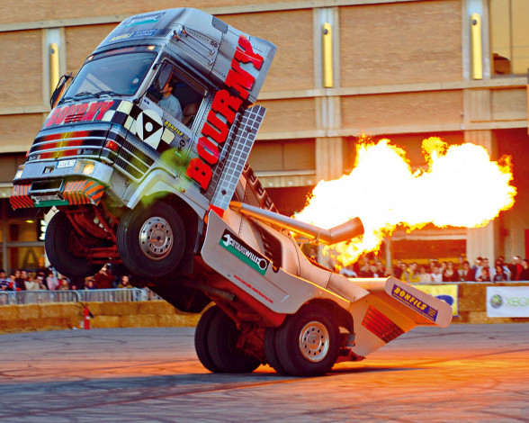 Обои картинки фото truck, tuning, автомобили, mercedes, trucks