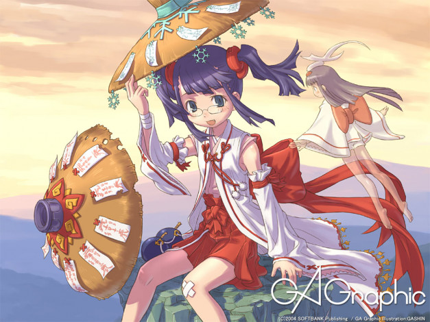 Обои картинки фото аниме, gagraphic