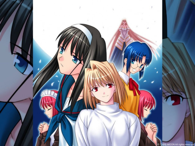 Обои картинки фото аниме, tsukihime