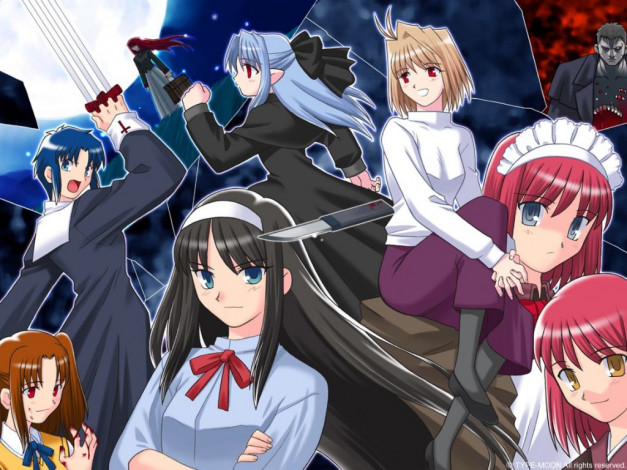 Обои картинки фото аниме, tsukihime
