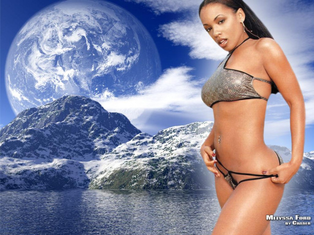 Обои картинки фото Melyssa Ford, девушки