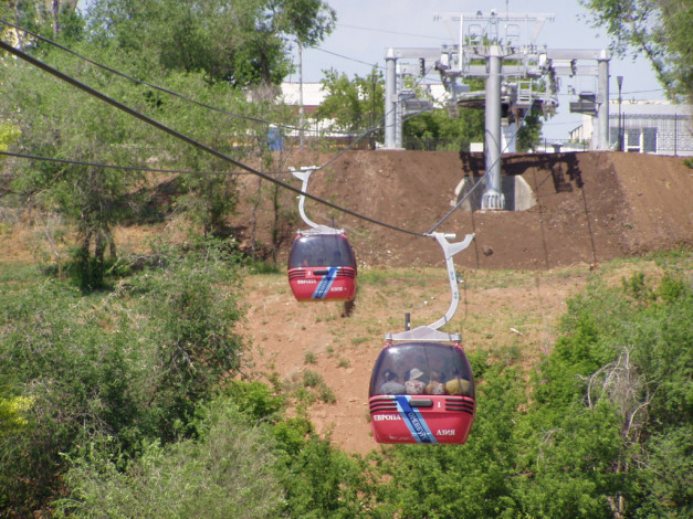 Обои картинки фото канатка, евразия, оренбург, техника, другое