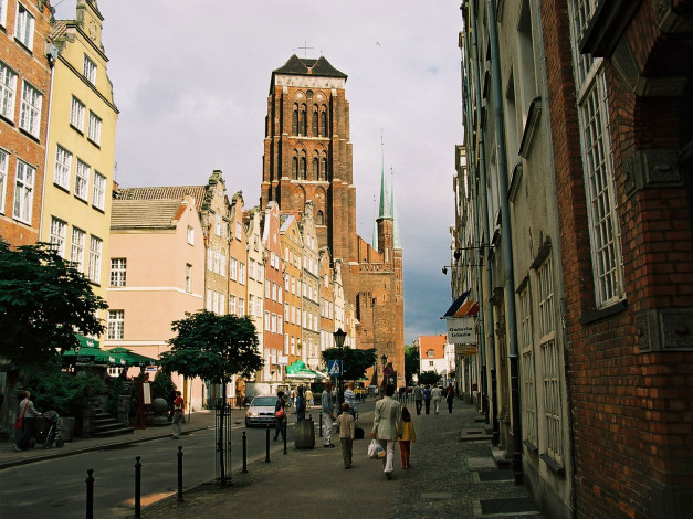 Обои картинки фото польша, гданьск, города