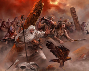 Картинка битва фэнтези люди