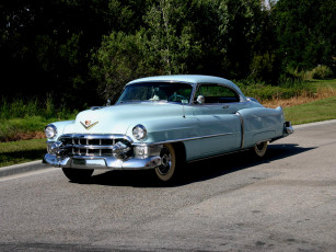 Картинка 1953 caddilac coupe автомобили cadillac