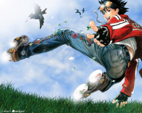 Картинка аниме air gear