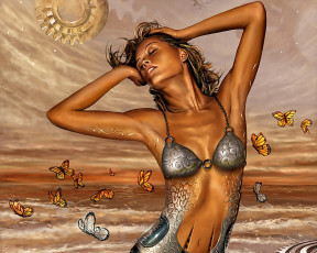 Картинка фэнтези девушки