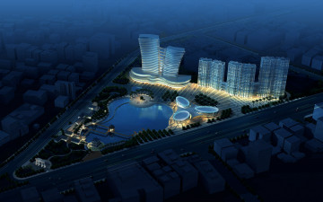 Картинка 3д графика architecture архитектура