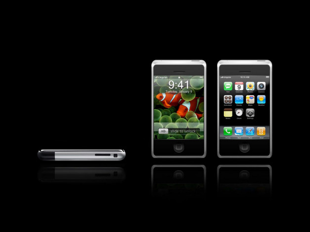 Обои картинки фото бренды, iphone