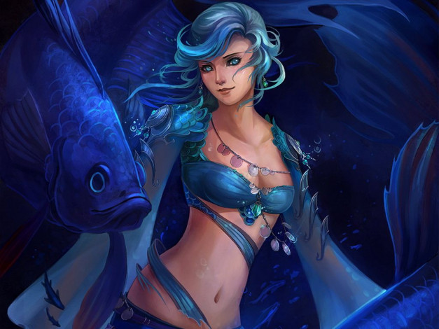 Обои картинки фото фэнтези, девушки