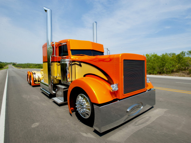 Обои картинки фото автомобили, peterbilt