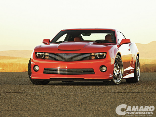 Обои картинки фото 2010, chevy, camaro, ss, rs, автомобили