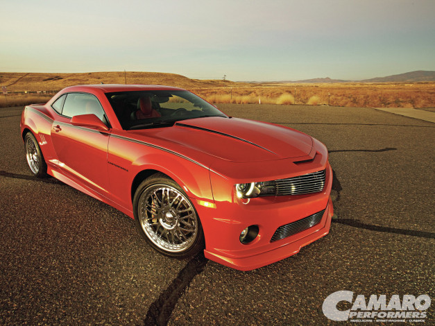 Обои картинки фото 2010, chevy, camaro, ss, rs, автомобили