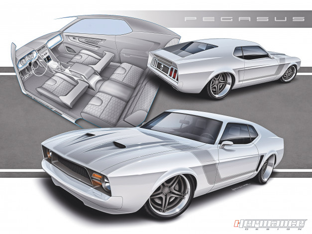 Обои картинки фото автомобили, рисованные