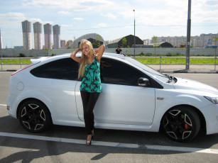 Картинка автомобили авто девушками