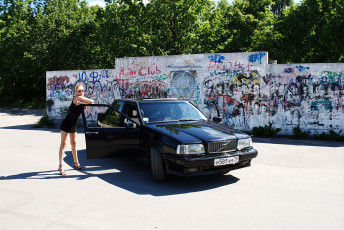 Картинка автомобили авто девушками