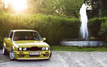 Картинка bmw автомобили бмв фонтан