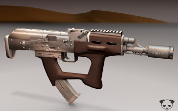 Картинка оружие 3d автомат