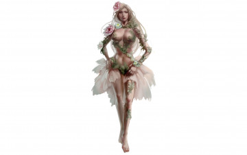 Картинка xiaobotong фэнтези девушки цветы