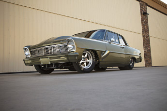 Картинка автомобили hotrod dragster шевролет