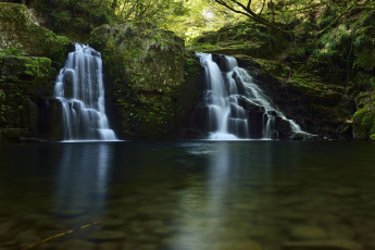 Картинка природа водопады поток вода