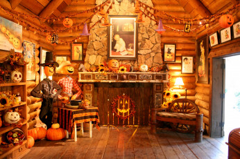 Картинка праздничные хэллоуин лачуга