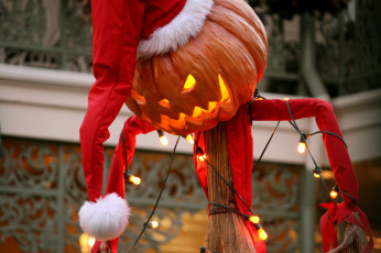 Картинка праздничные хэллоуин пугало