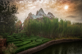 Картинка природа восходы закаты флорида орландо сша