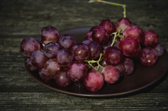 Картинка еда виноград гроздь