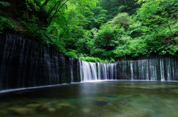 Картинка природа водопады поток вода