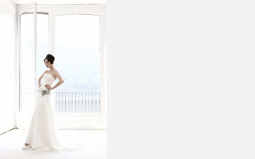 Картинка -Unsort+Брюнетки+Шатенки девушки unsort брюнетки шатенки вечернее платье балкон окно