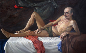 Картинка рисованные люди натура