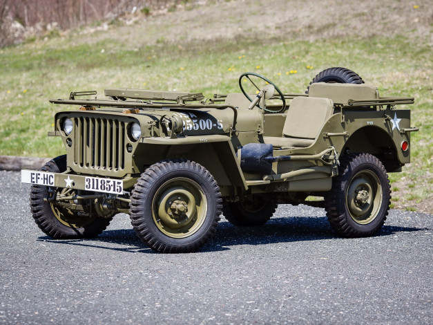 Обои картинки фото автомобили, jeep, willys