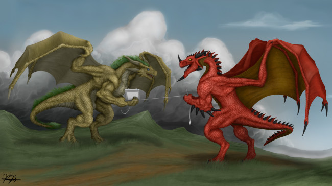 Обои картинки фото рисованные, животные, сказочные, мифические, драконы