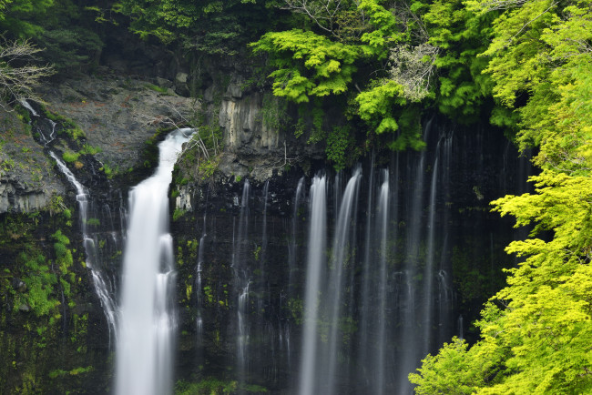 Обои картинки фото природа, водопады, поток, вода