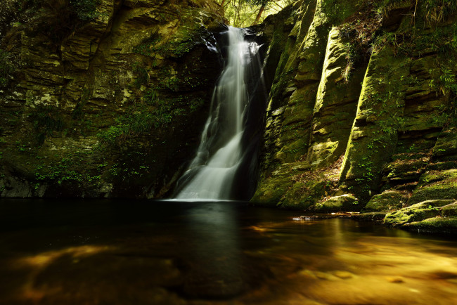 Обои картинки фото природа, водопады, поток, вода