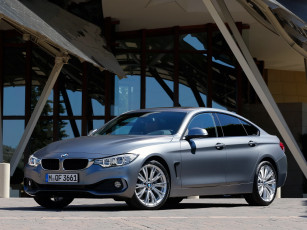 Картинка автомобили bmw синий 2014 f36 individual coupе gran 435i