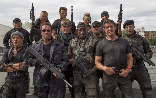 Обои картинки фото the expendables 3, кино фильмы, солдаты